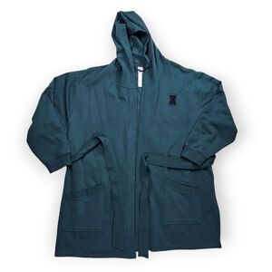 Savage X Fenty Green Showgirl Short Robe Women's Size M/L‎